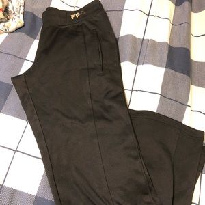 Black exercise pants
